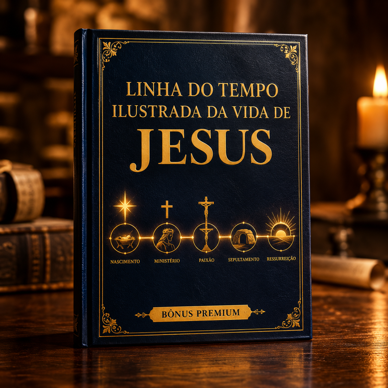Linha do Tempo Ilustrada da Vida de Jesus